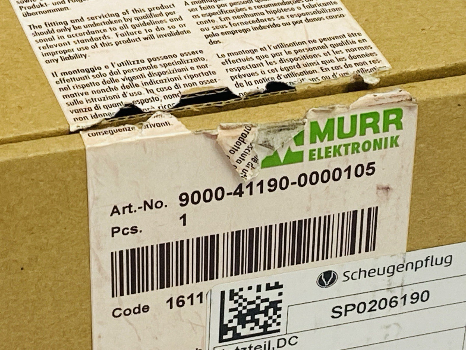 Murr Elektronik Mico Pro PS 5-100-240/24 Power Supply 9000-41190-0000105 - Maverick Industrial Sales