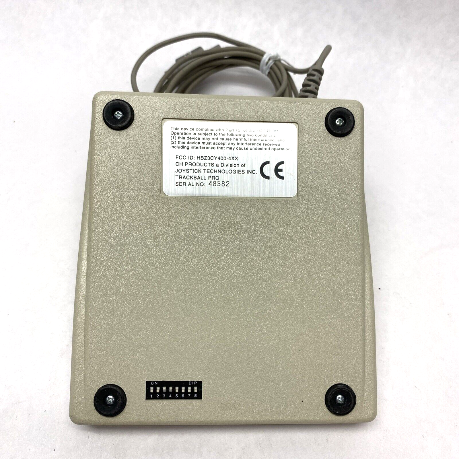 CH Products Trackball Pro HBZ3CY400-4XX - Maverick Industrial Sales