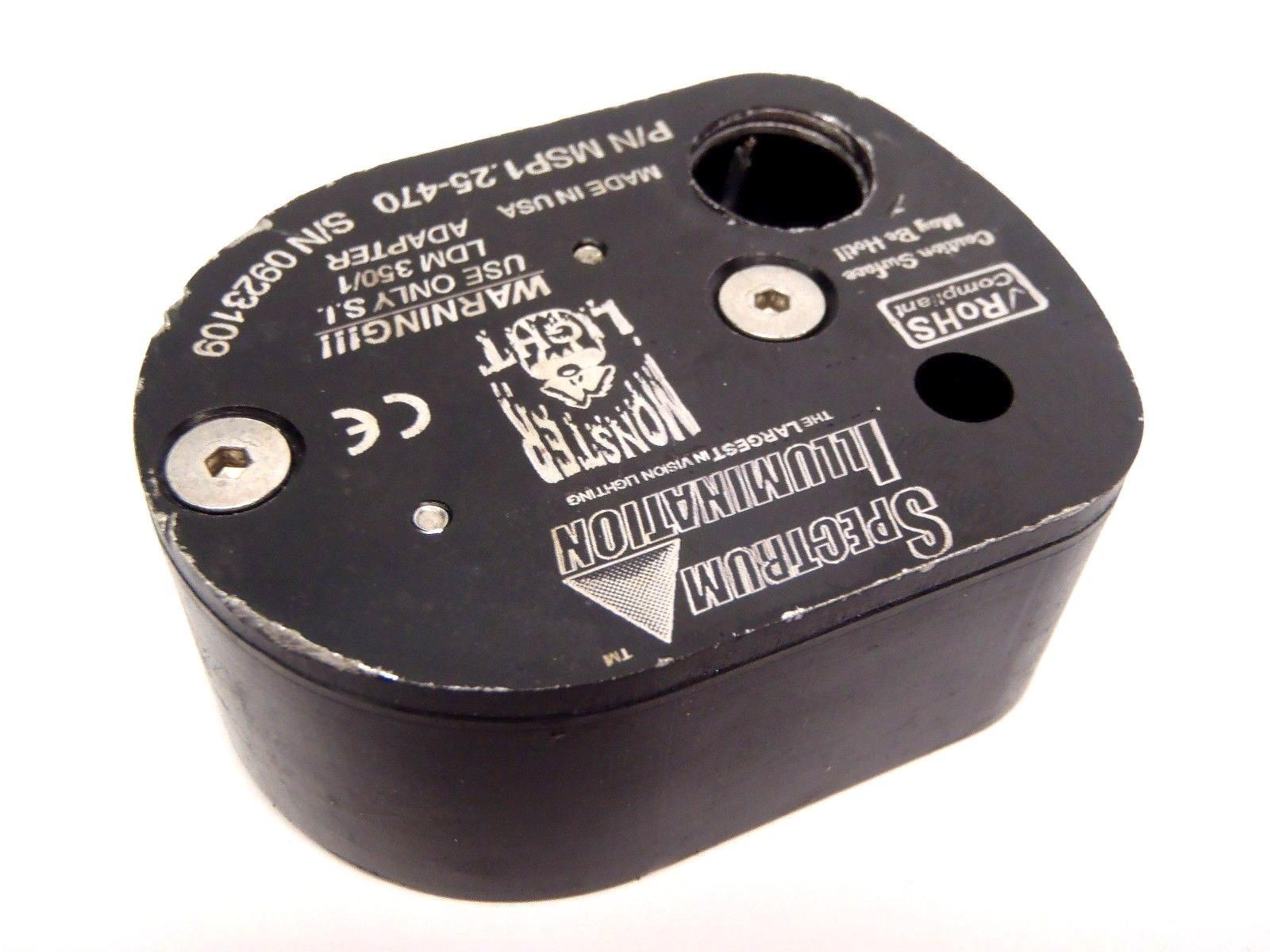 Spectrum Illumination MSP1.25-470 Spot Light w/ Blue HB LED's MISSING CONNECTOR - Maverick Industrial Sales