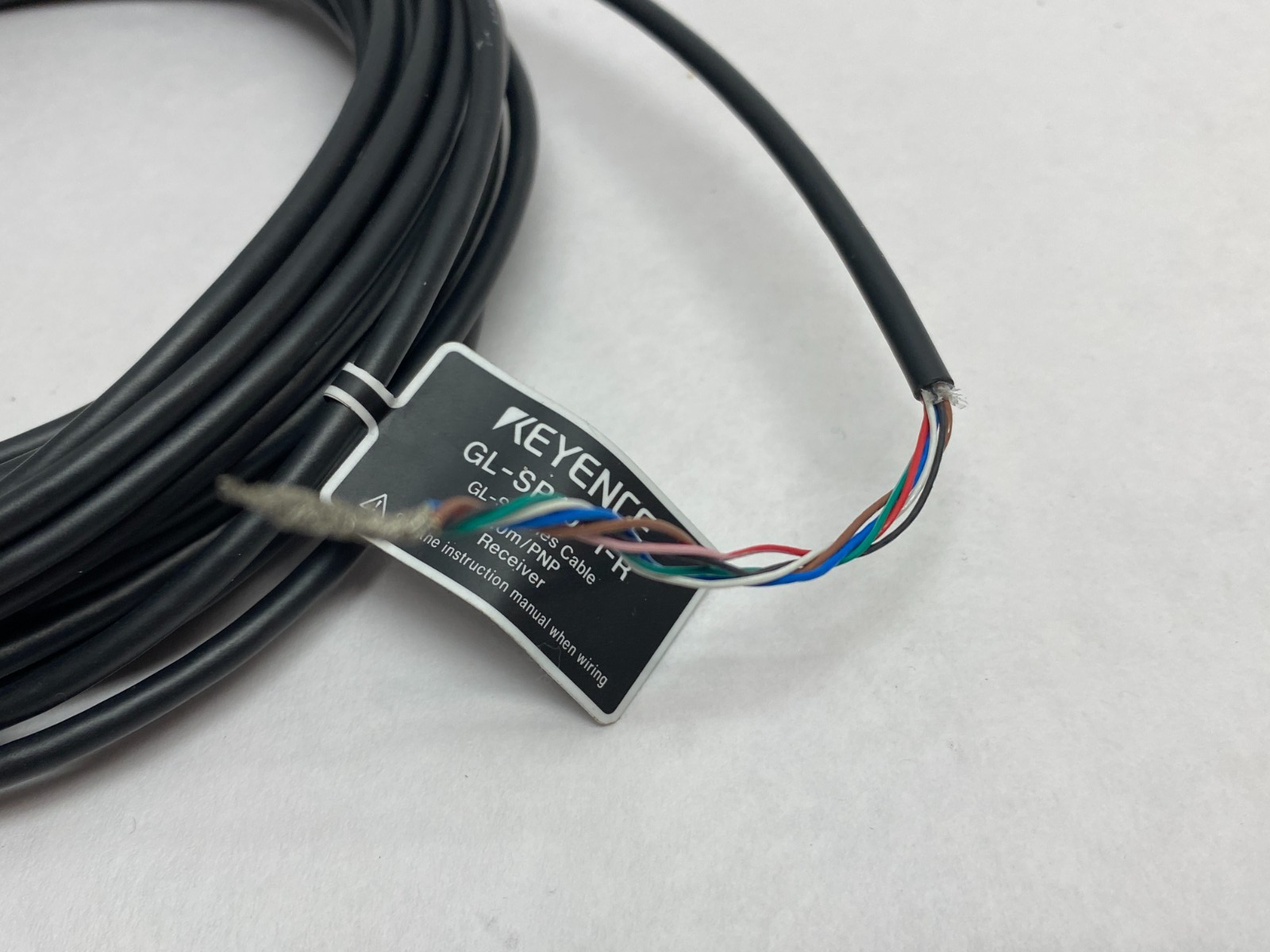 Keyence GL-SP10P1-R One-Line System Dedicated Connection Cable PNP 10m - Maverick Industrial Sales