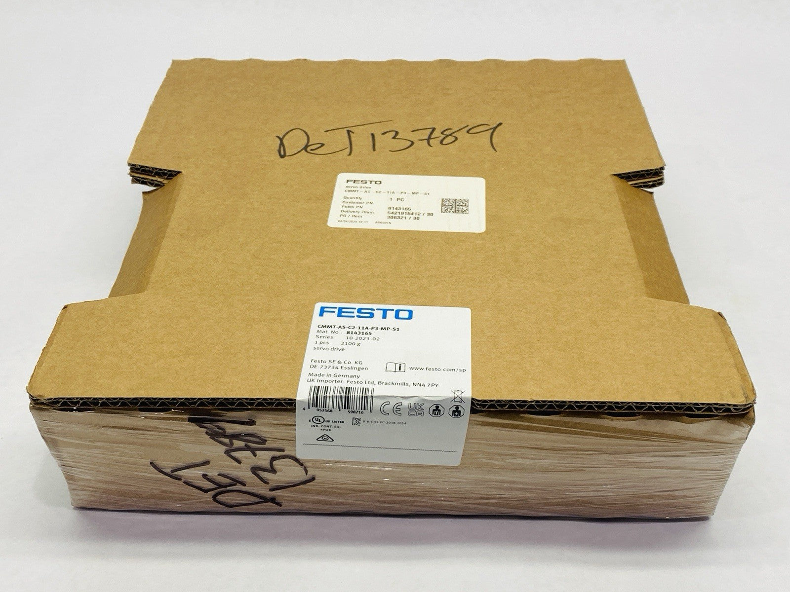 Festo CMMT-AS-C2-11A-P3-MP-S1 Servo Drive 2A 400V 3-Phase 8143165 - Maverick Industrial Sales