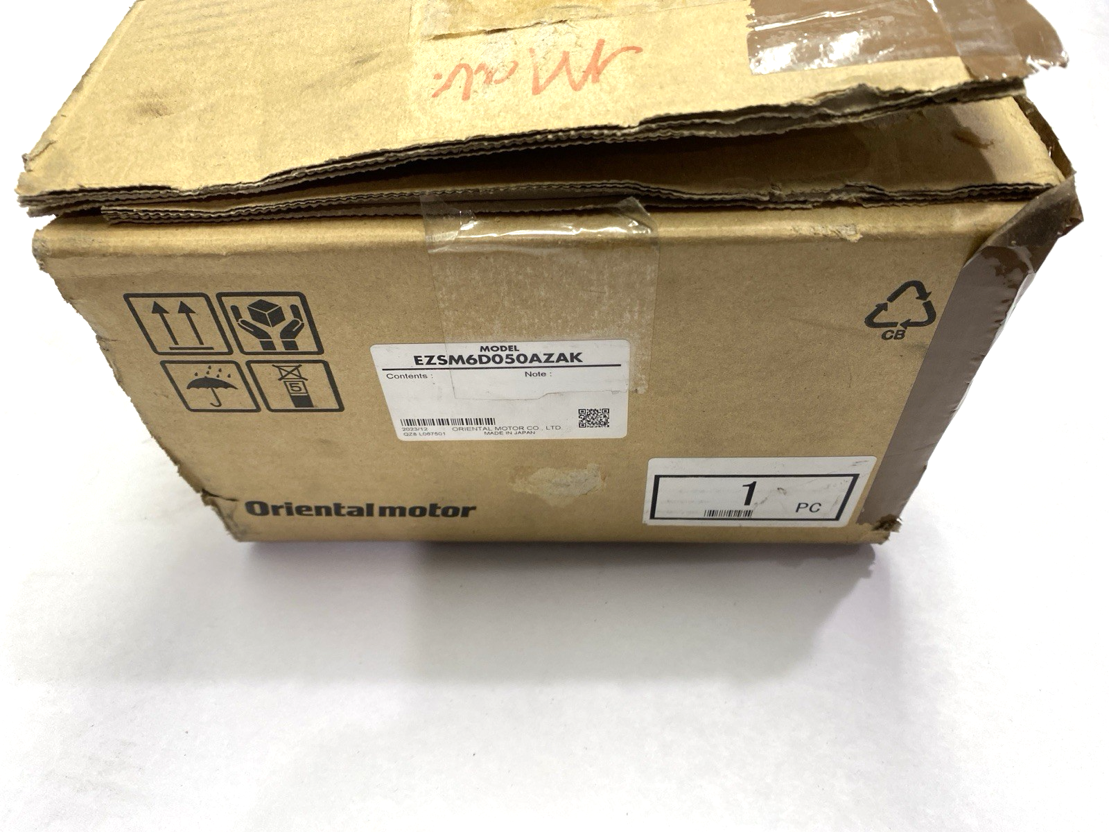 EZSM6D050AZAK | Oriental Motor EZS Series Electric Linear Actuator 500mm Stroke - New – Open box - Maverick Industrial Sales