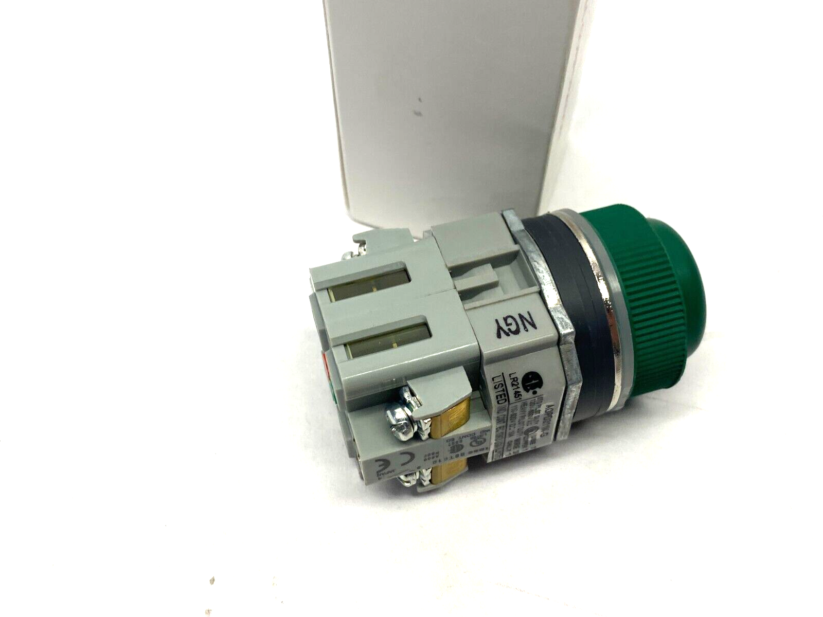 IDEC AOPD211N-G Extended Pushbutton 30mm Green Rubber Head 2-Position - Maverick Industrial Sales