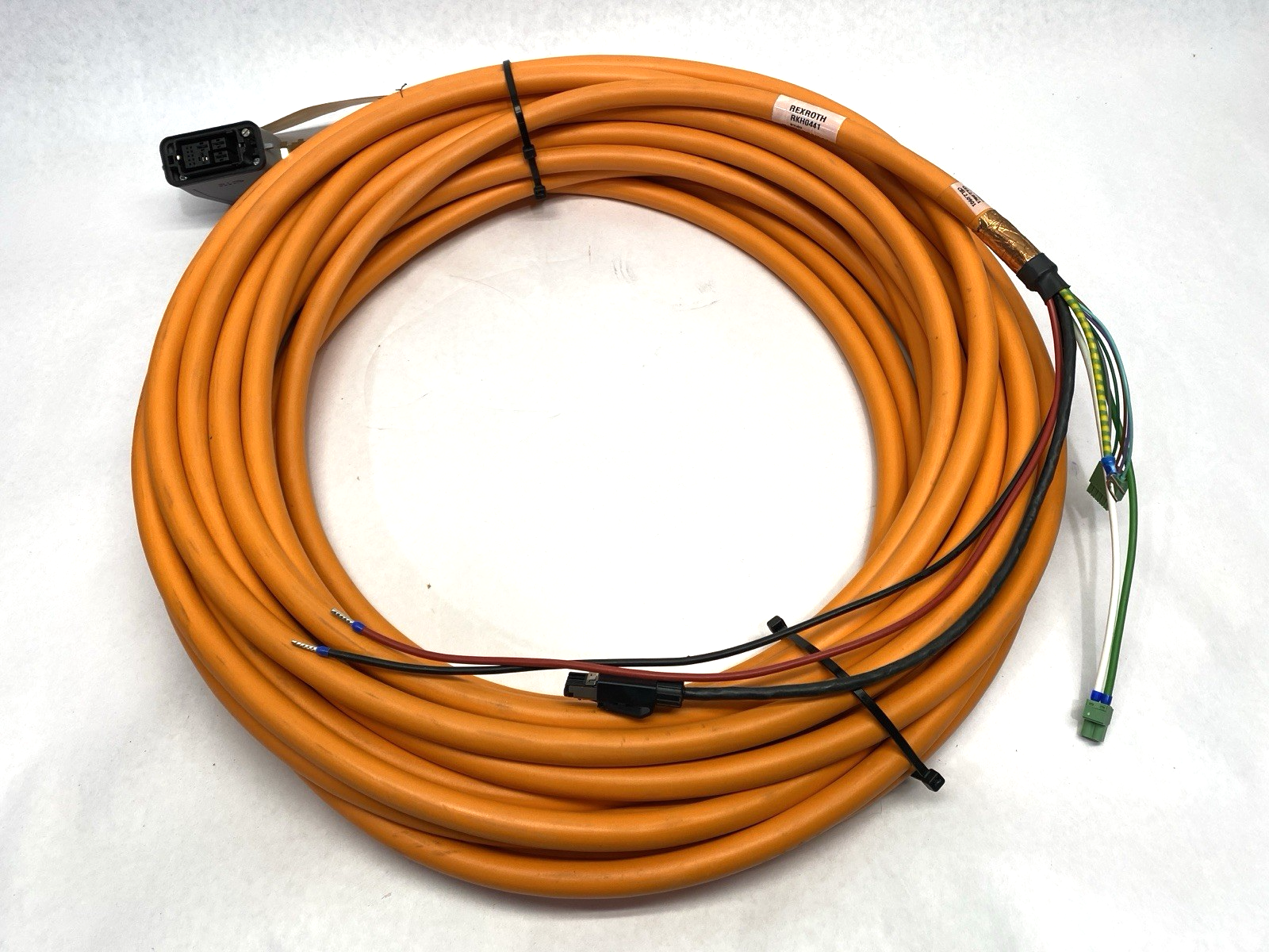 R911385211 | Bosch Rexroth Servo Motor Hybrid Cable 20m RKH0441/000,0 - Used - Maverick Industrial Sales