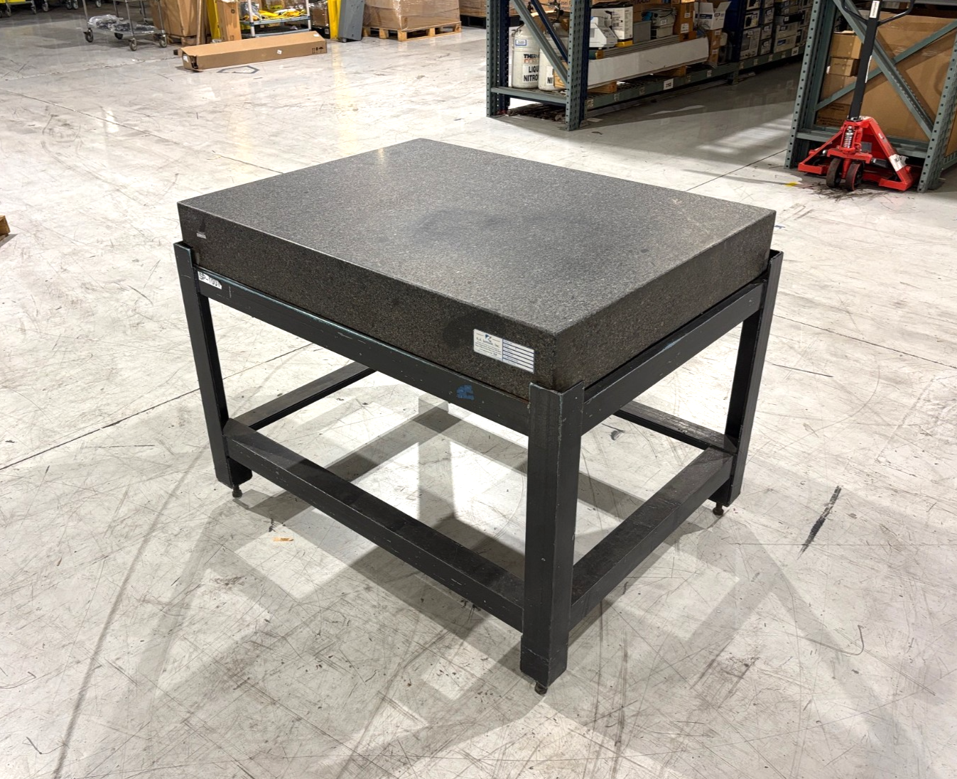 Continental Granite Corp 36x48x6-0 Inspection Table, Grade B, .0008, Class 1 - Maverick Industrial Sales
