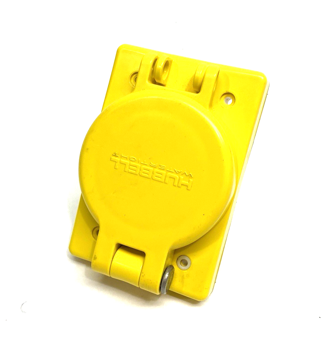 HBL69W08 | Hubbell Watertight Device Twist-Lock® Receptacle with Lift Cover - Used - Maverick Industrial Sales