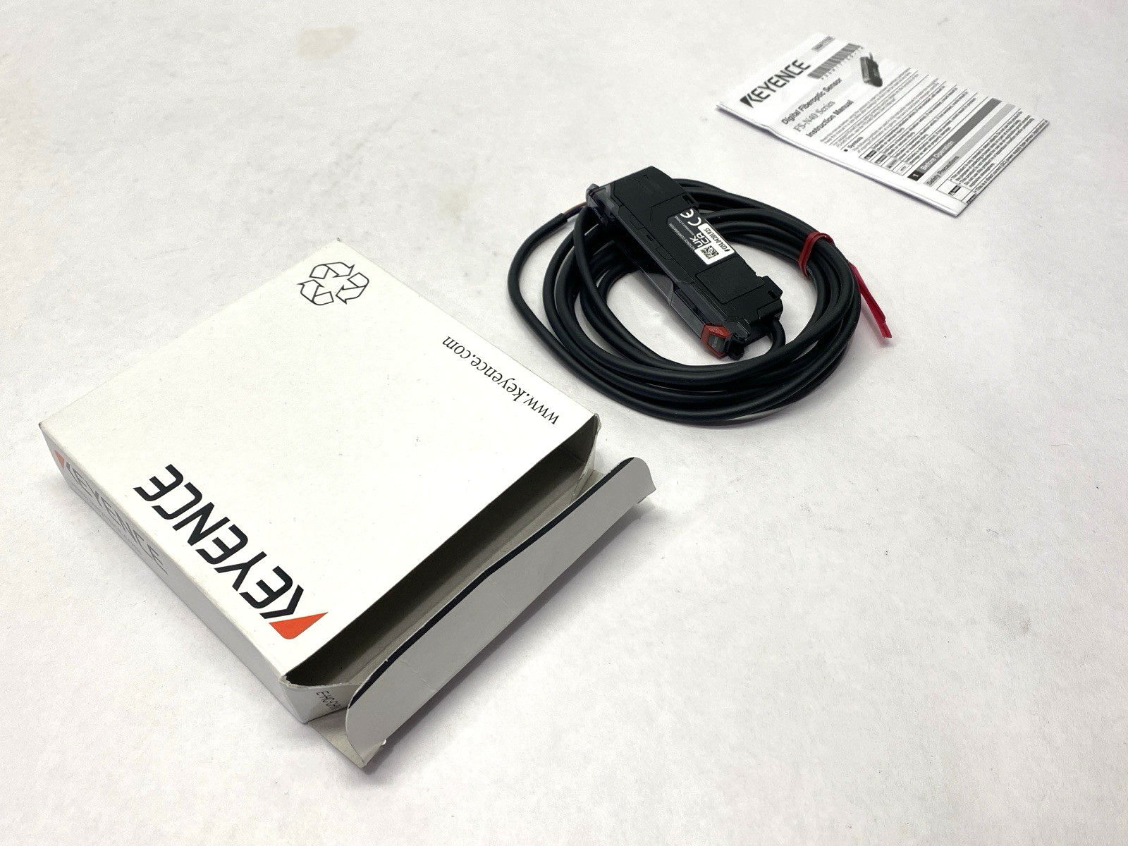 Keyence FS-N41N Fiber Thrubeam Sensor Amplifier - Maverick Industrial Sales