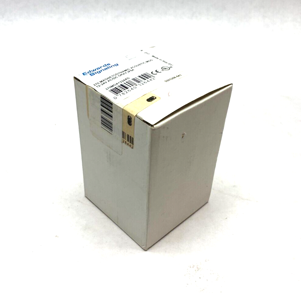 Edwards Signaling 270MDA1224AD Magnetodynamic Acoustic Module Gray IP54 12-24V - Maverick Industrial Sales