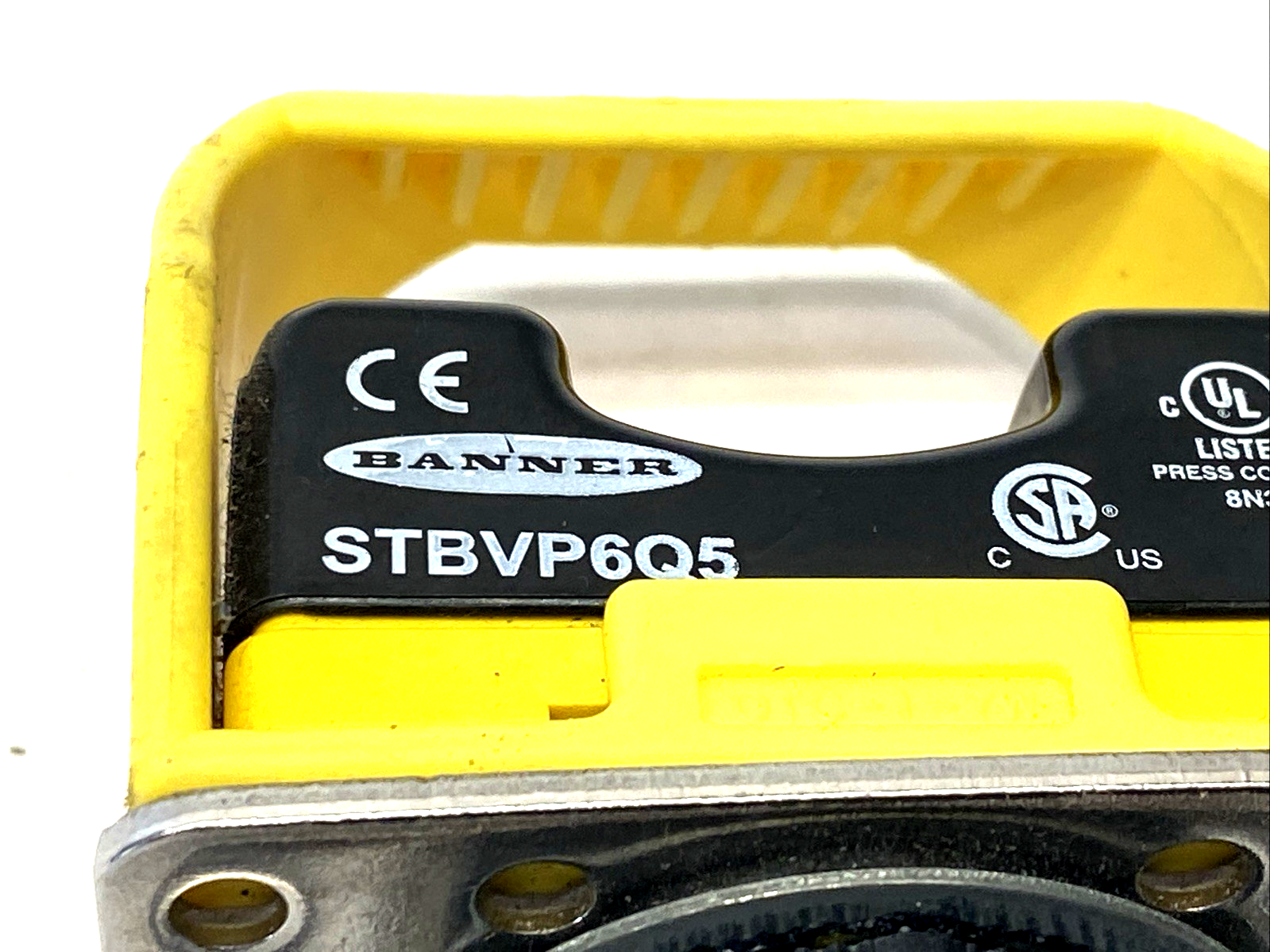 Banner STBVP6Q5 Self-Checking Touch Button w/Yellow F.C. 64181 - Maverick Industrial Sales
