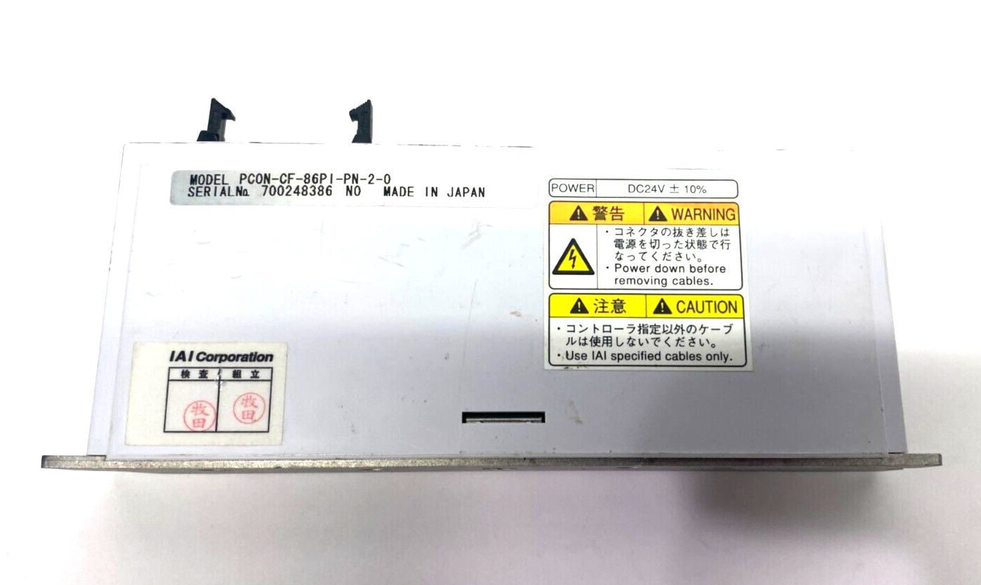 IAI Corporation PCON-CF-86PI-PN-2-0 Pcon Actuator Controller 24VDC - Maverick Industrial Sales