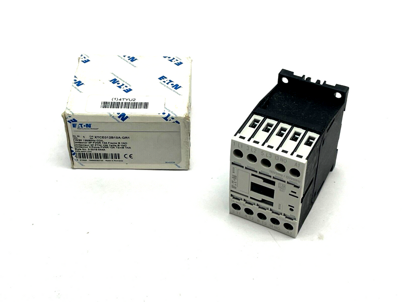 Eaton XTCE012B10A-GR1 Contactor 3-phase IEC 3HP 230V - Maverick Industrial Sales