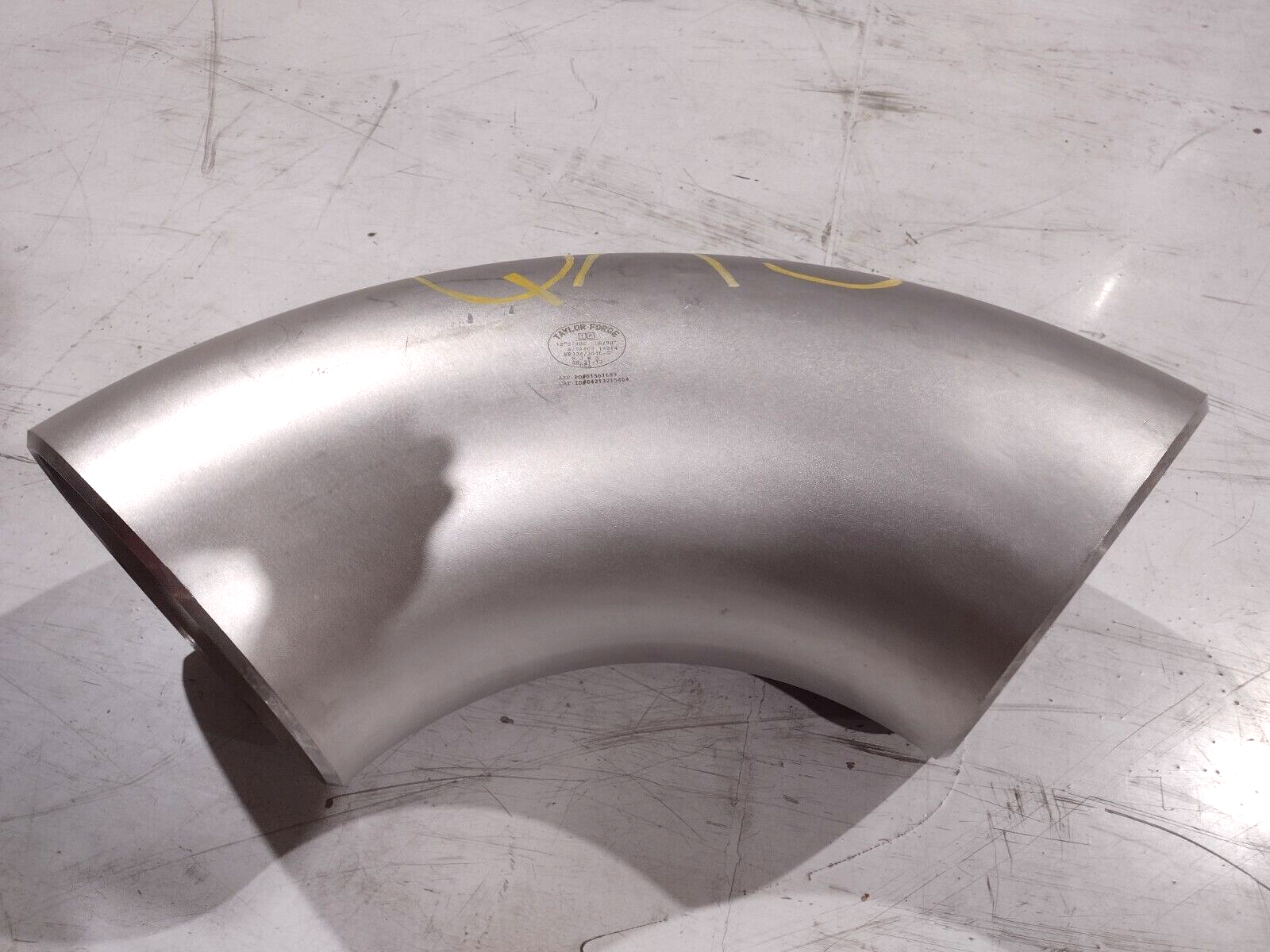 Taylor Forge 12" Long Radius 90 Degree Elbow Butt Weld Sch40 304 Stainless Steel - Maverick Industrial Sales