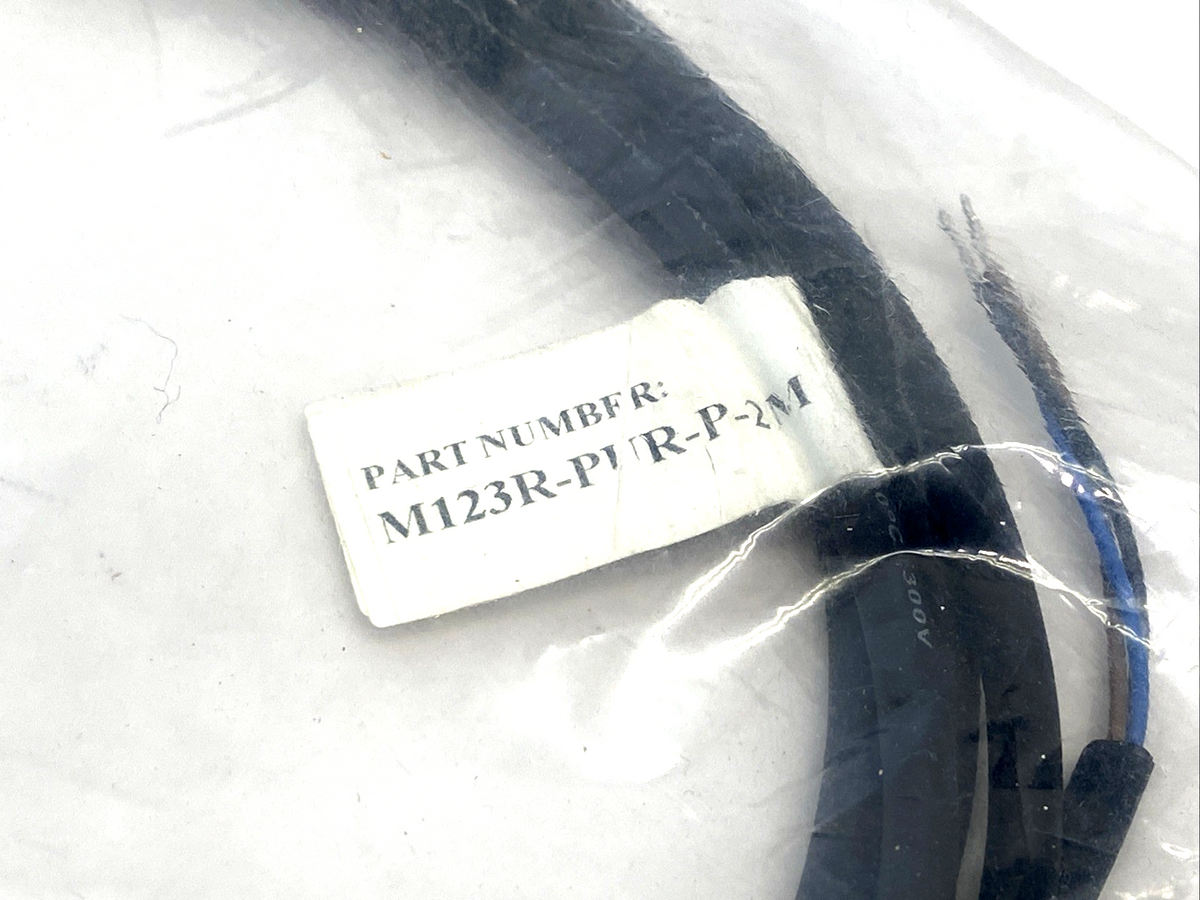 M123R-PUR-P-2M | Adsens Tech Cordset M12 3-Pin Female LED 2m M123R-PUR-2M-P - New - Maverick Industrial Sales