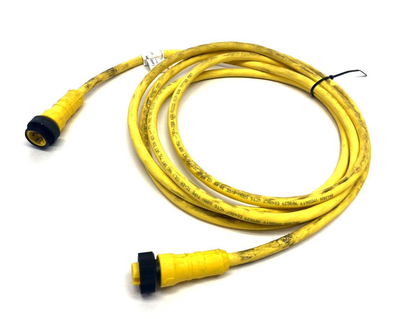 Lumberg RSRK 40-839/3M Cordset, 7/8" Male To Female 4-Pin 3m 500003211 - Maverick Industrial Sales