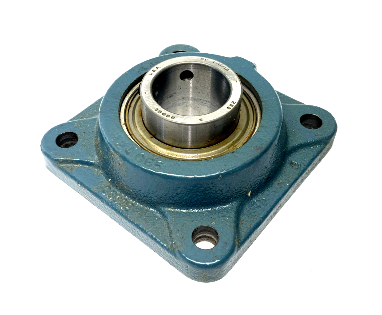 F4B-SCAH-111 | Dodge Flange-Mount Ball Bearing Unit 1-11/16" Bore, 4-Bolt Flange - New – Open box - Maverick Industrial Sales