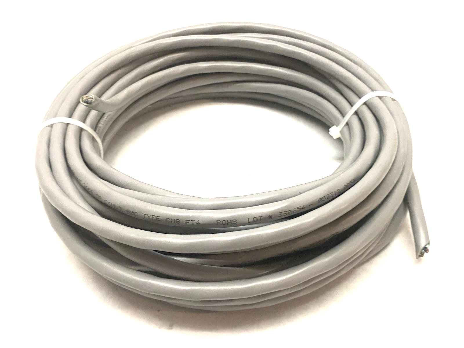 6054C SLATE | Alpha Wire Communication & Control Cable 4-Pair 45 FEET TOTAL - New Other - Maverick Industrial Sales