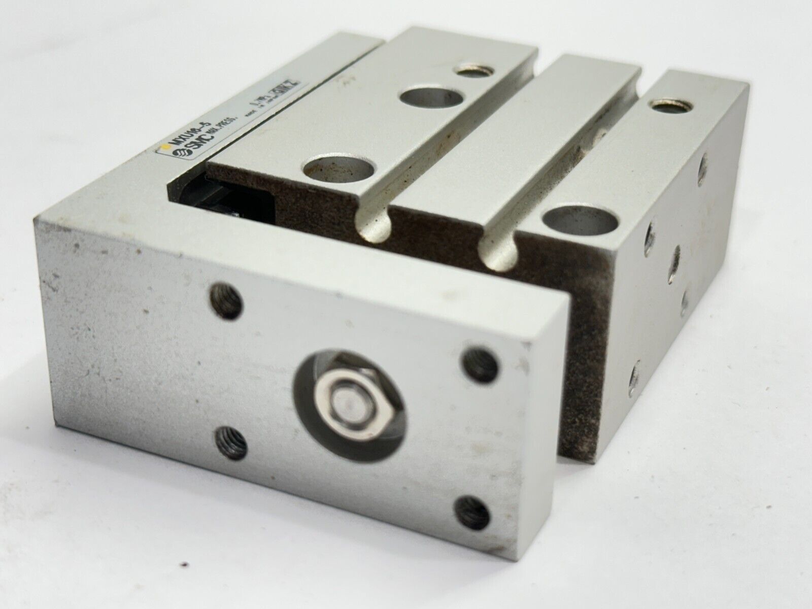 SMC MXU16-5 Pneumatic Slide 16mm Bore 5mm Stroke - Maverick Industrial Sales