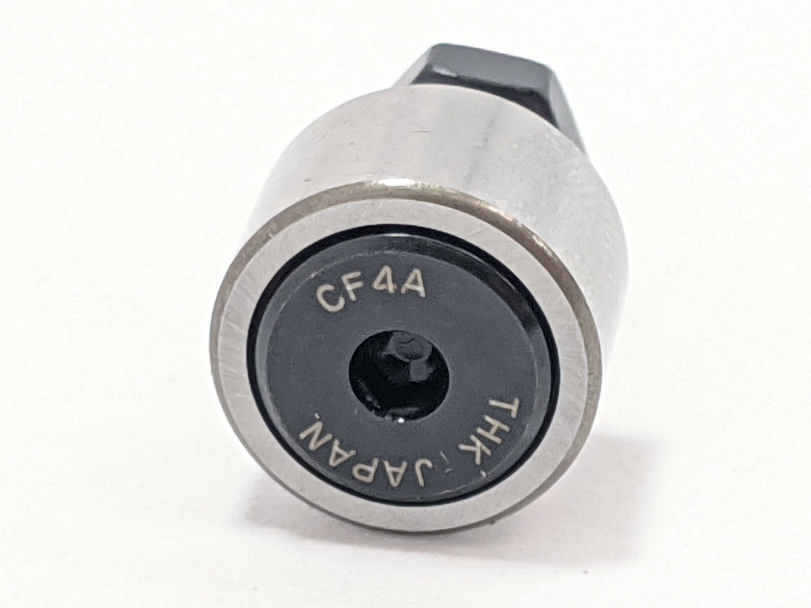 Misumi CFA4-12 Cam Follower Hex Socket on Head, Flat, M4, 12mm OD - Maverick Industrial Sales