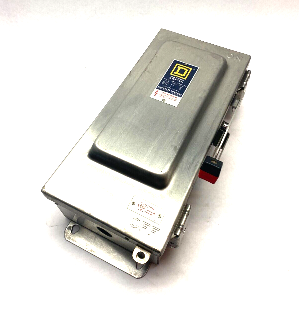 Square D HU362DS-EI Stainless Steel Heavy Duty Safety Switch Series E1 600V 60A - Maverick Industrial Sales