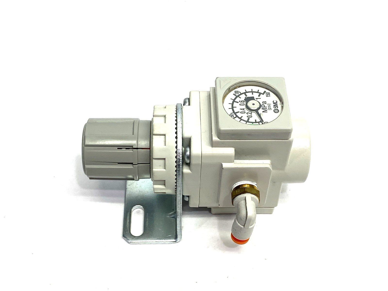 AR20K-N01BE-Z-B | SMC Modular Regulator 1/8" NPT Ports, AR MASS PRO - Used - Maverick Industrial Sales