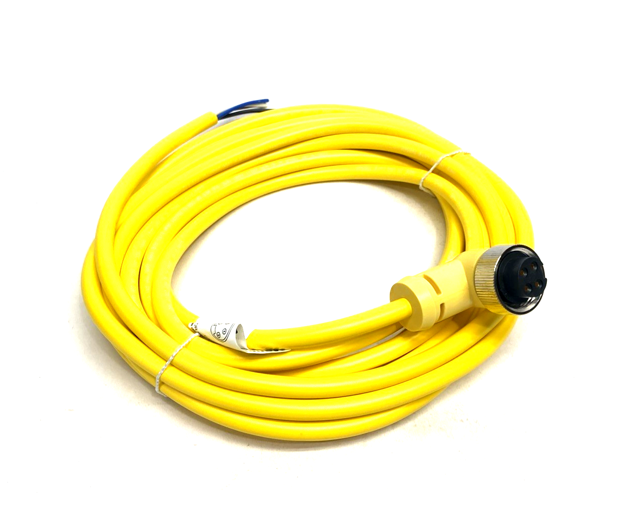 Mencom MINC-4FPX-5M-R MIN Size I Cordset 4-Pole Female Right Angle 5m - Maverick Industrial Sales