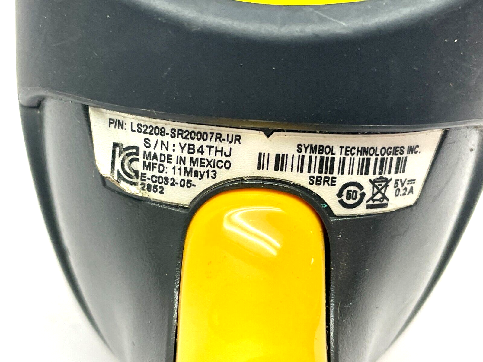 Symbol LS2208-SR20007R-UR Handheld Barcode Scanner - Maverick Industrial Sales