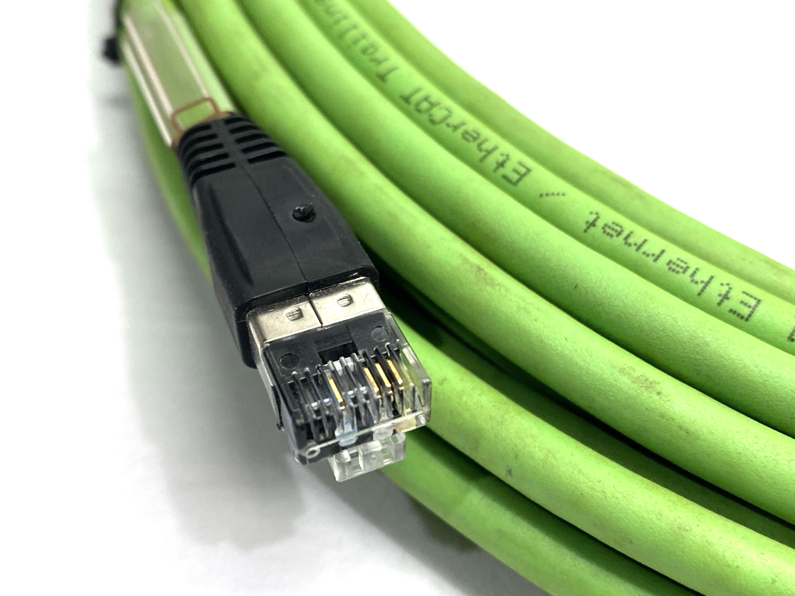 Beckhoff ZK1090-6191-0200 Double Ended EtherCat Cordset M12 M to RJ45 M 20m - Maverick Industrial Sales