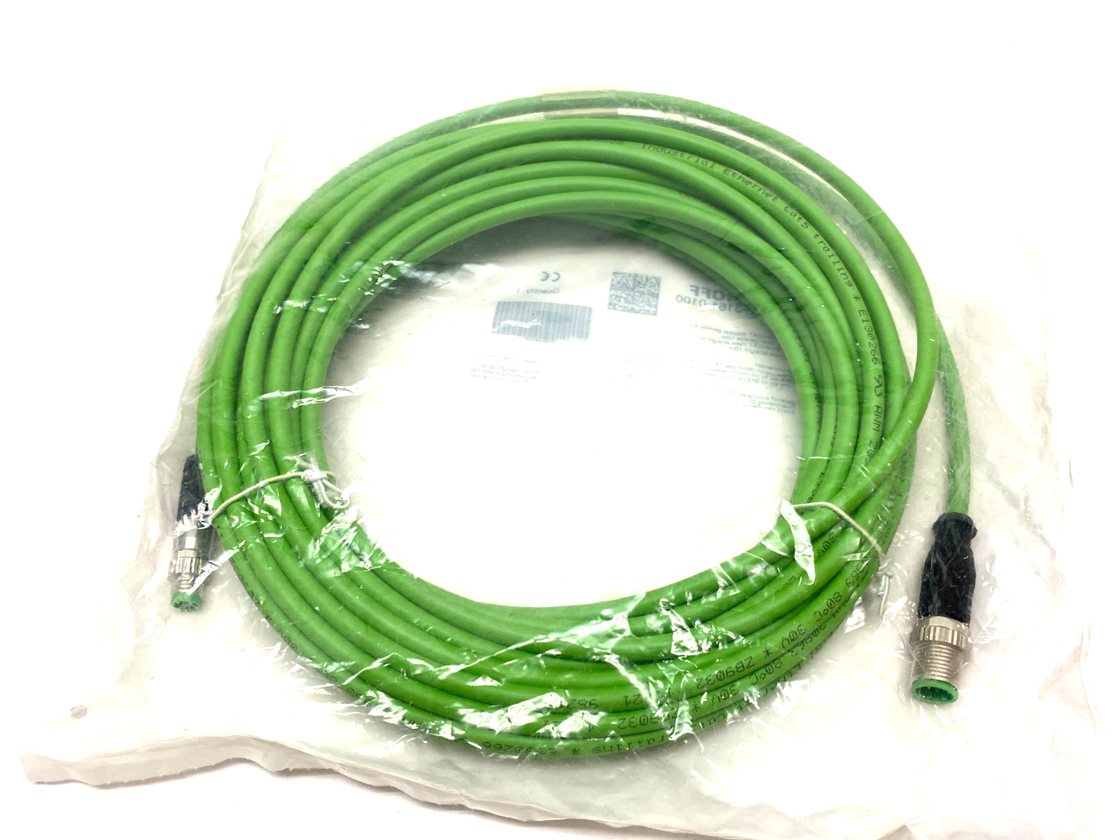 Beckhoff ZK1090-3161-0100 Double Ended EtherCAT Power Cable 10m 090502 - Maverick Industrial Sales