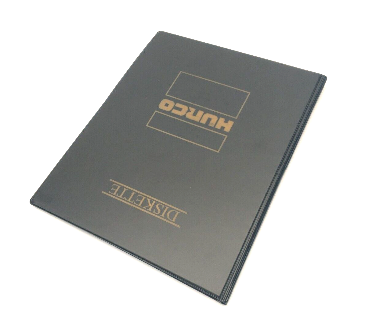 Hurco Hardcover CNC Machine Diskette Software Folder/Binder 4-Slot Case - Maverick Industrial Sales