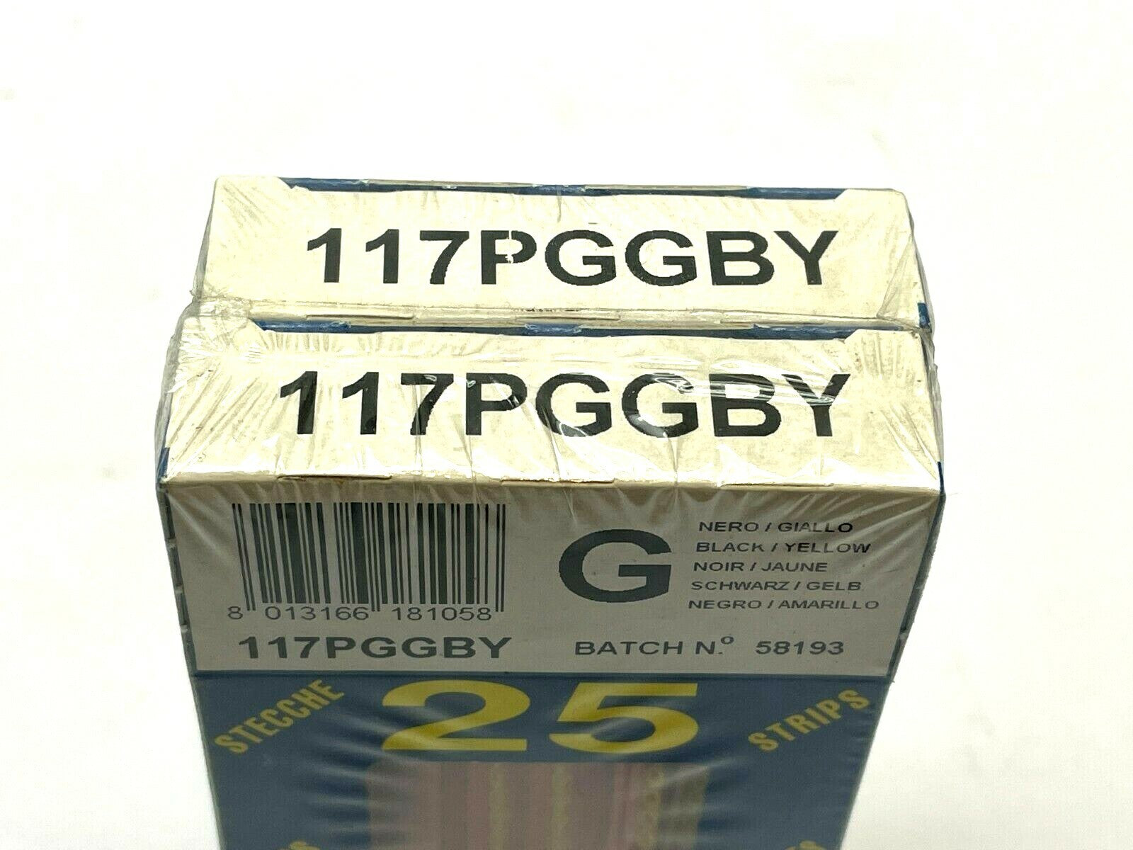 Grafoplast 117PGGBY Wiremarker Strips LOT OF 50 - Maverick Industrial Sales