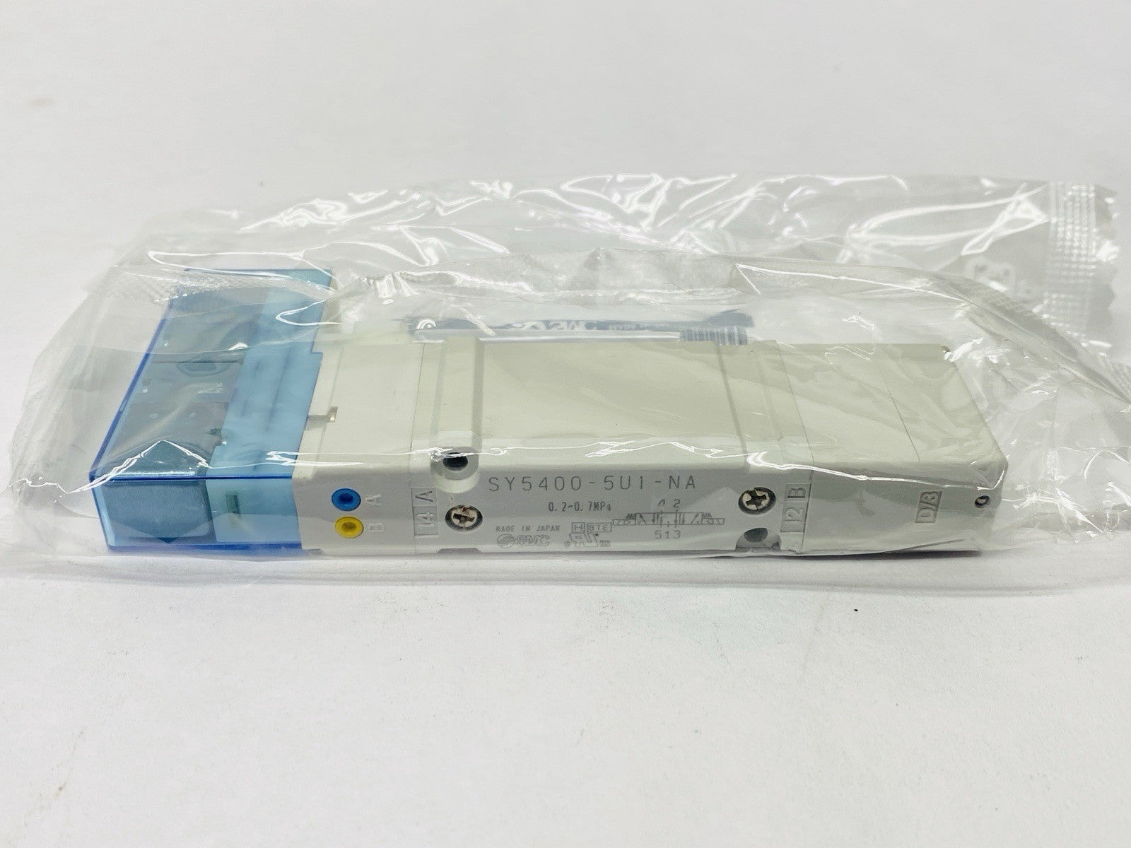 SMC SYY5400-5U1-NA Pneumatic Solenoid Valve 5-Port 24VDC - Maverick Industrial Sales