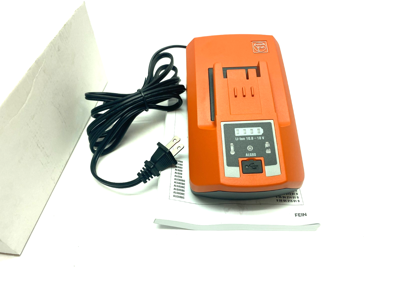 Fein ALG 80 Rapid Battery Charger 92604188010 - Maverick Industrial Sales