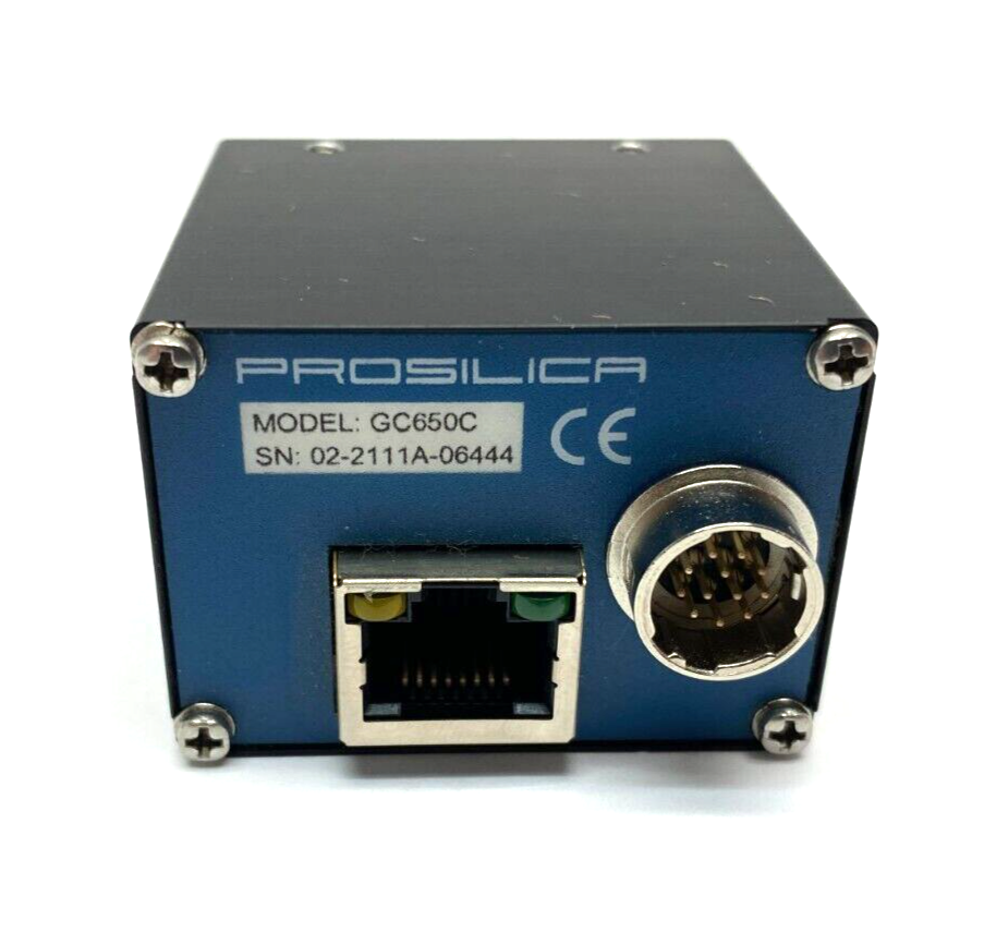 Allied Vision Prosilica GC650C CCD GigE Color Camera 1/3" Sony ICX424 90fps - Maverick Industrial Sales