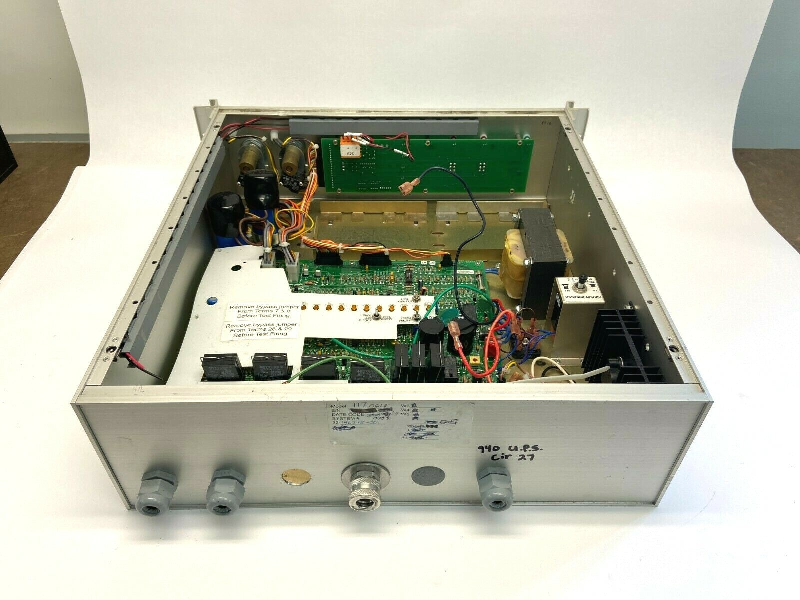 Fenwal Protection Systems 32-091000-117 Control Power Unit Model 91000 - Maverick Industrial Sales