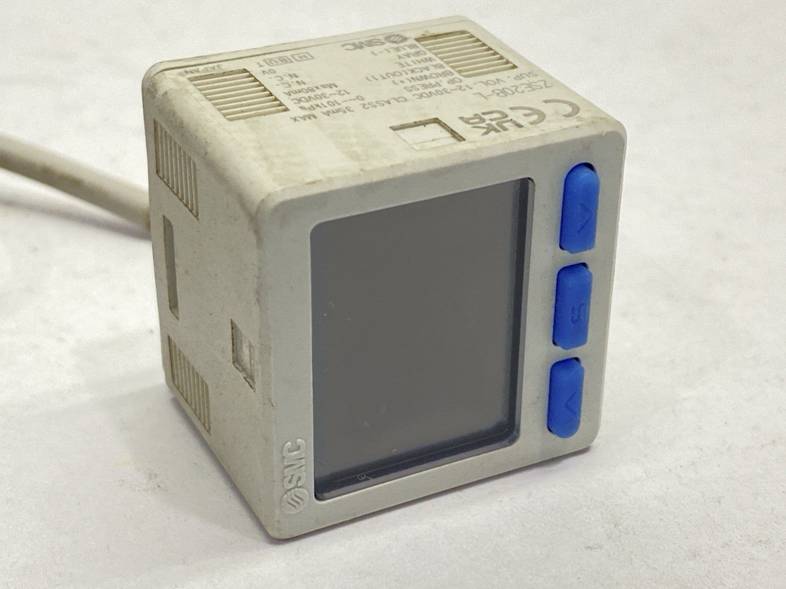 ZSE20B-L | SMC Digital Vacuum Sensor 12-30VDC - Used - Maverick Industrial Sales