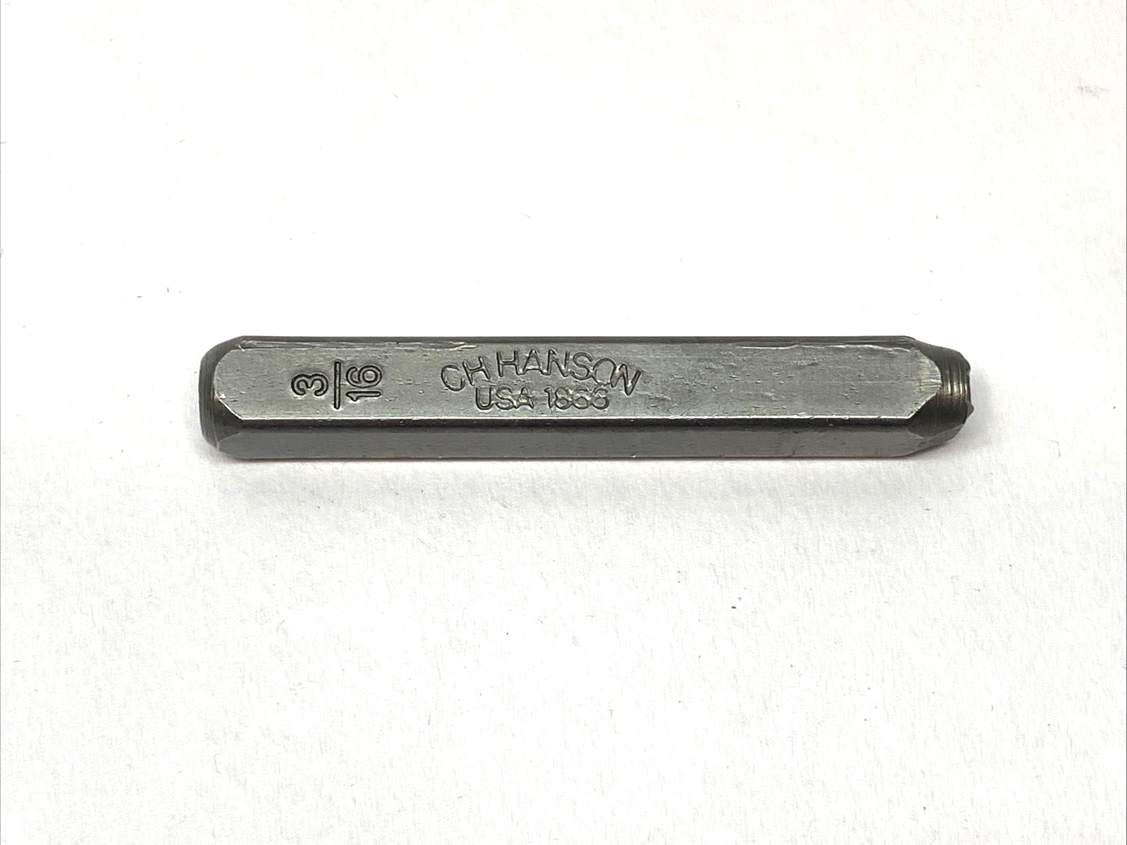 CH Hanson 20337 Letter Steel Stamp Set A-Z 3/16" Hand Ground Letters SET OF 26 - Maverick Industrial Sales