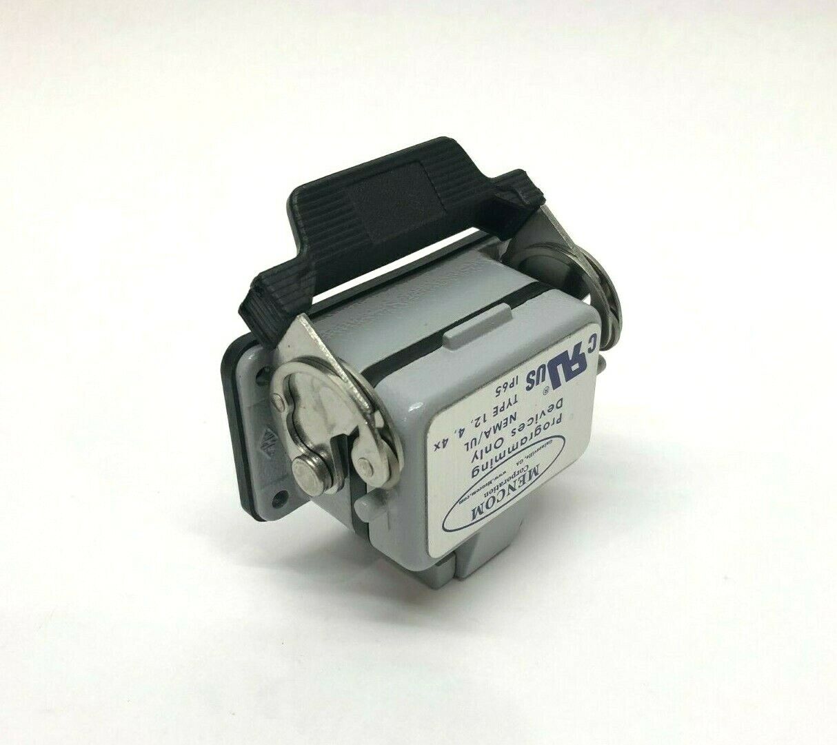 Mencom Programming Device Connector Plug, Ethernet, WSS 8476/X 23517, IP65 - Maverick Industrial Sales