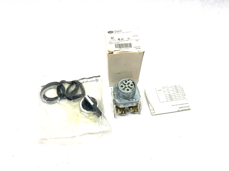 Allen Bradley 800T-H17B Ser. T Selector Switch 30mm 2-Position Non-Illuminated - Maverick Industrial Sales