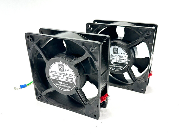 Orion Fans OA119AP-22-1TB AC Axial Fan 220/230VAC 12/14Watt LOT OF 2 - Maverick Industrial Sales