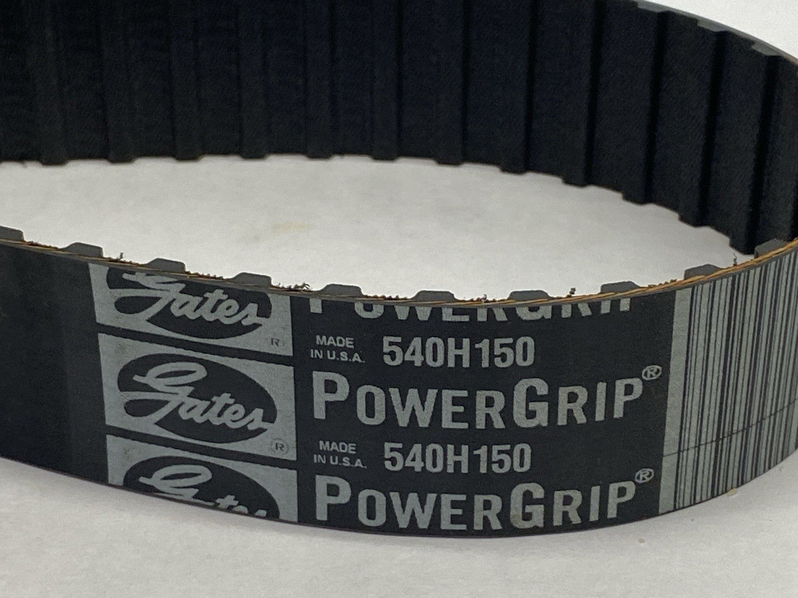 Gates 540-H-150 Power Grip Timing Belt 1/2" Pitch 1-1/2" Width 108 Teeth - Maverick Industrial Sales