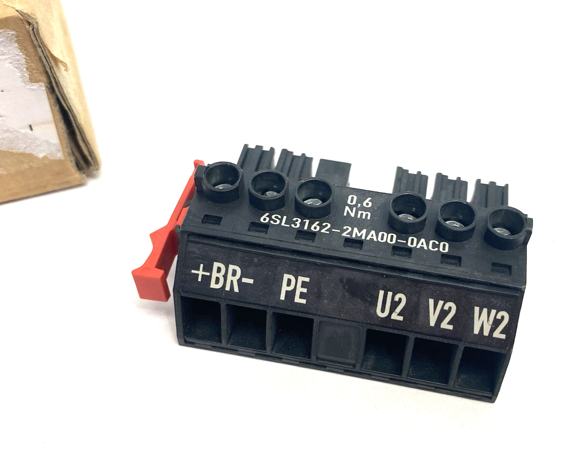 | Siemens 6SL3162-2MA00-0AC0 SINAMICS S120 Power Connector for Cable, C-/D-TYPE - New – Open box - Maverick Industrial Sales