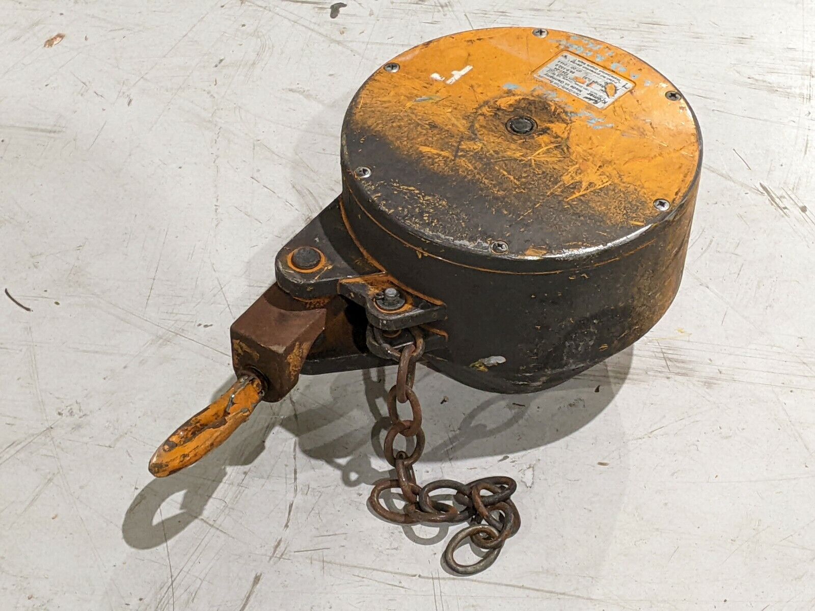 Packers Kromer 7241-4 Zero Gravity Tool Balancer 99-132 lbs NEEDS NEW CABLE - Maverick Industrial Sales