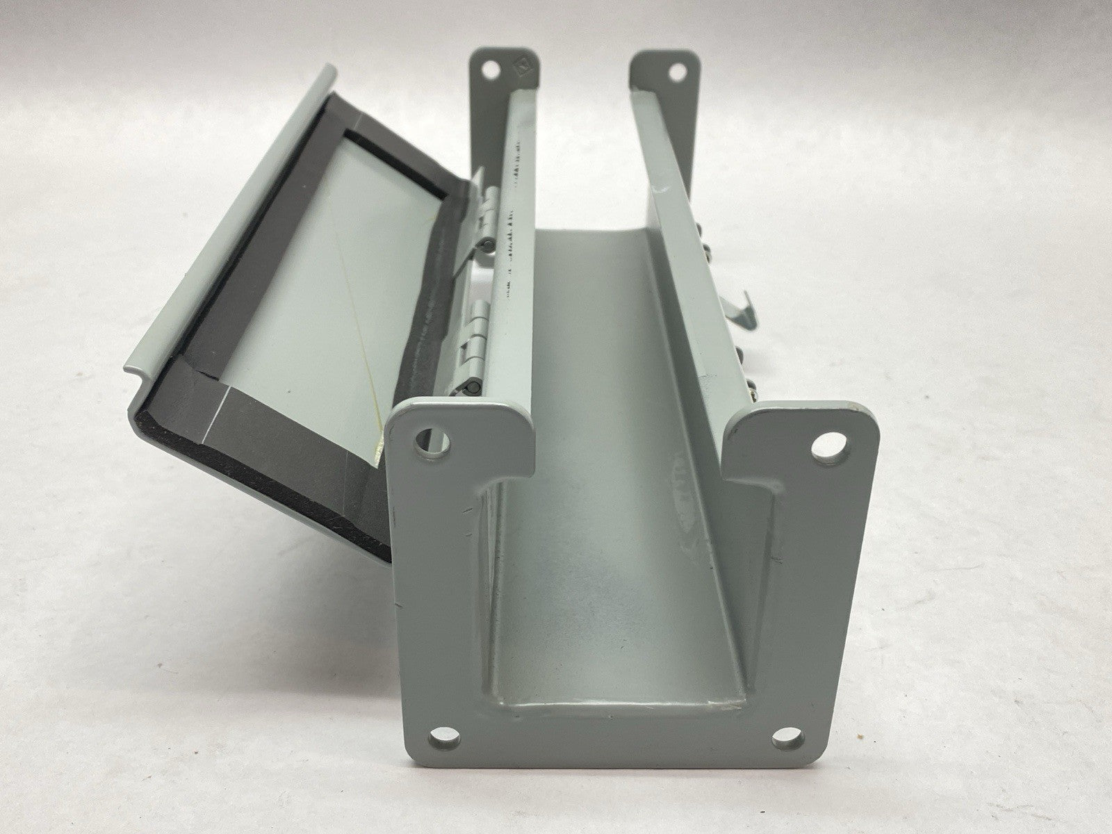 F22L12 | Hoffman Wireway Section Lay-in Hinged-Cover Type 12 2.5" x 2.5" x 12" - New – Open box - Maverick Industrial Sales