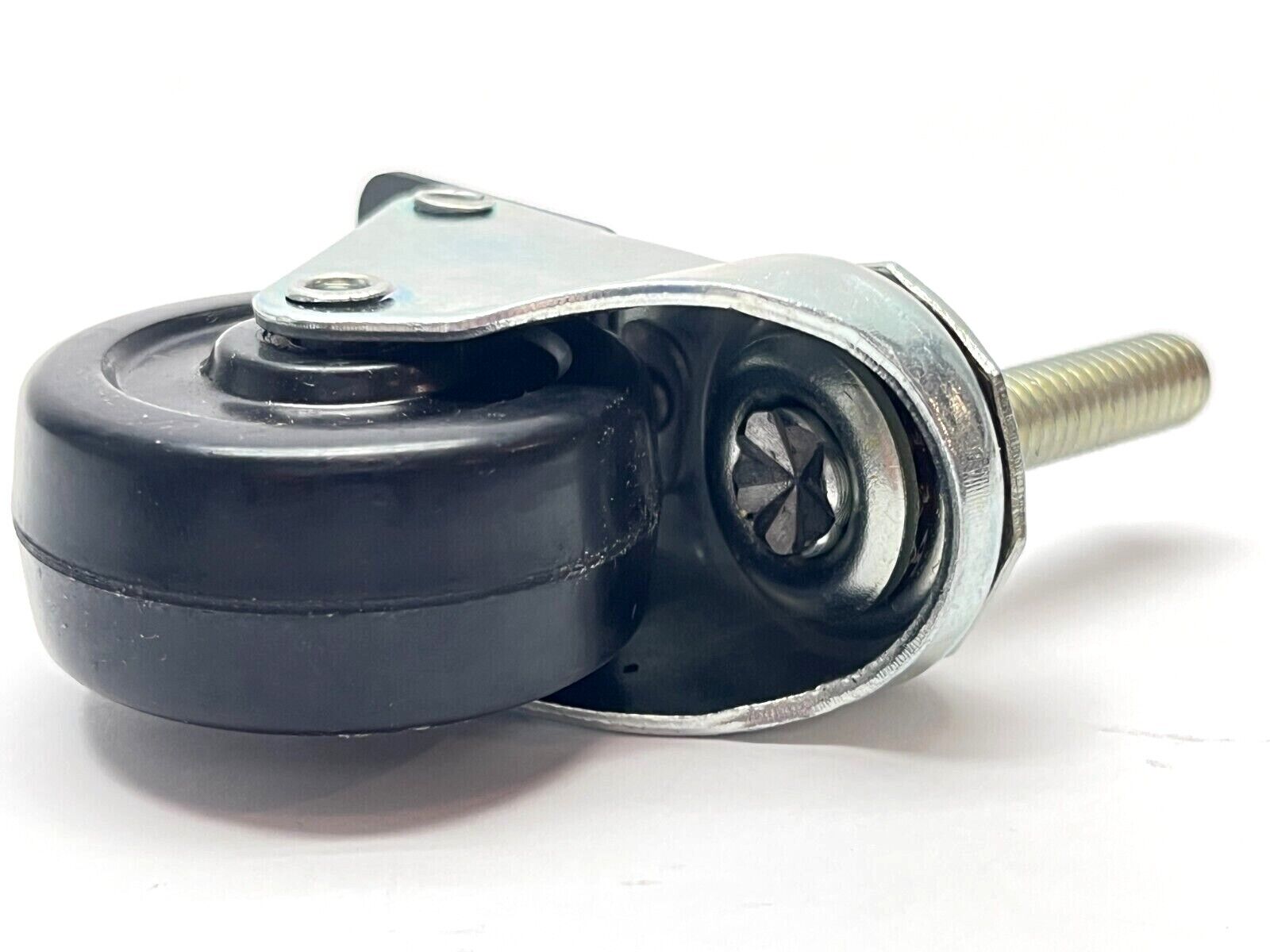 80/20 2299 Threaded Stem Swivel Caster 3/8-16" x 1.5" LOT OF 2 - Maverick Industrial Sales