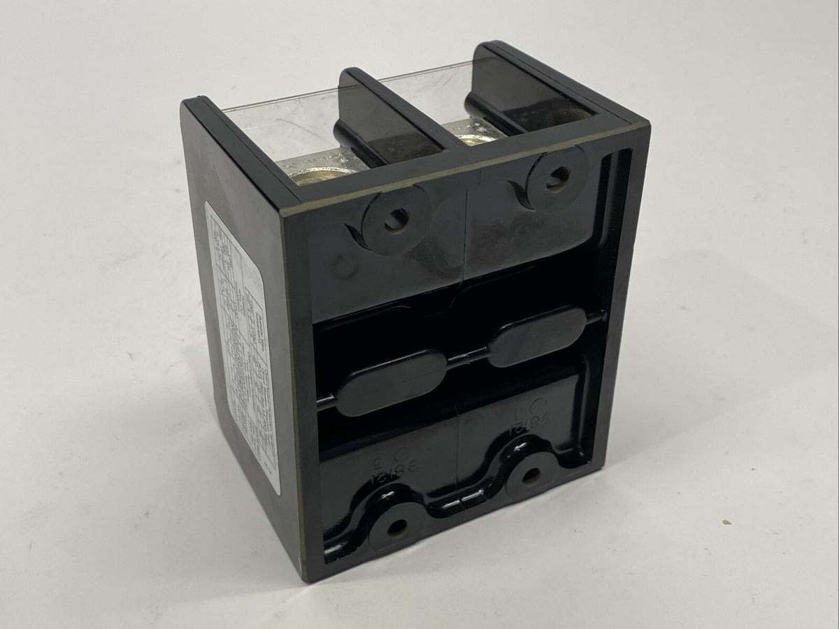 980LBC263106 | Schneider Electric 9080LBC263106 Power Distribution Block 2-Pole 380A 600V - Used - Maverick Industrial Sales