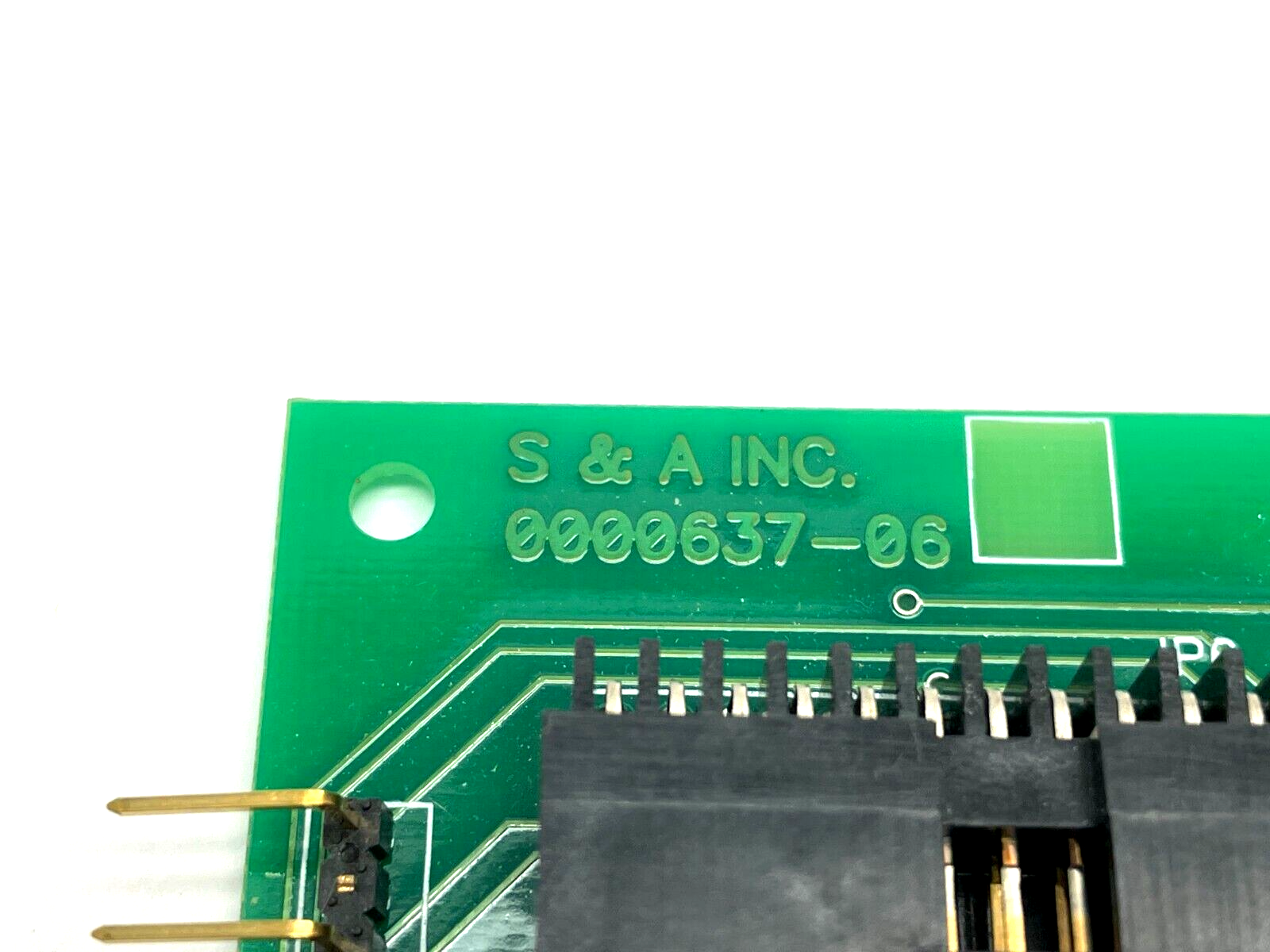 S&A 0000637-06 Circuit Board Assembly - Maverick Industrial Sales