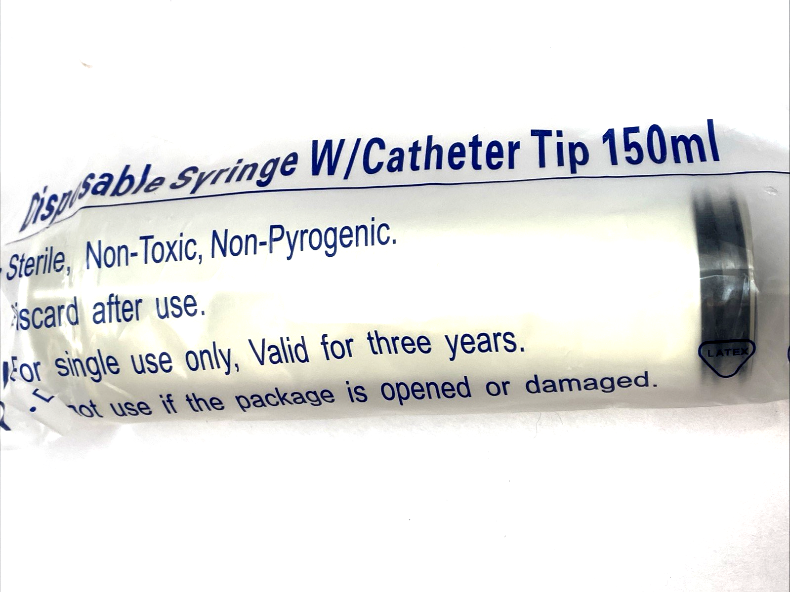 150mL Disposable Syringe w/ Catheter Tip LOT OF 3 - Maverick Industrial Sales