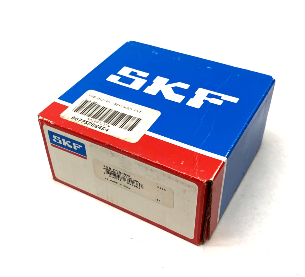 SKF F2B 012-RM Oval Flange Ball Bearing Unit 2-Bolt - Maverick Industrial Sales