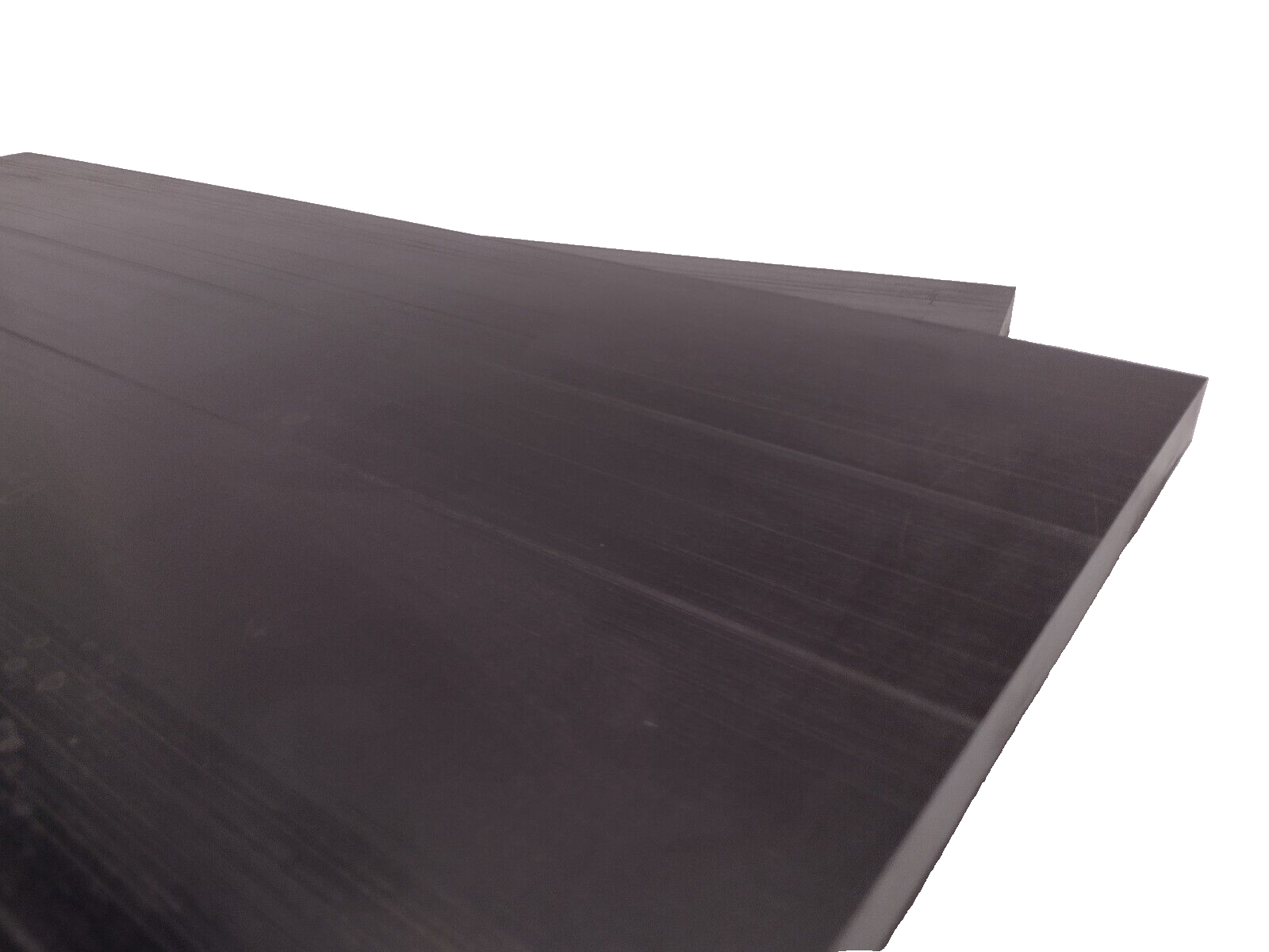 Copolymer Acetal Black Plastic Sheet 0.5 In x 10.5 x 18.5 , LOT OF 2 PCS - Maverick Industrial Sales