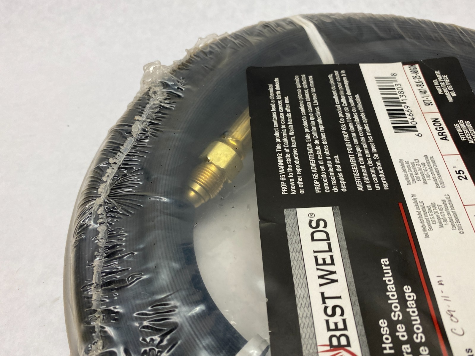 Best Welds 907-1/4X1-BLK-25-ARGON Inert Gas Welding Hose - Maverick Industrial Sales